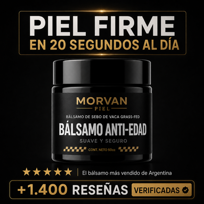 MORVAN™ — Bálsamo Anti-Arrugas para Hombres